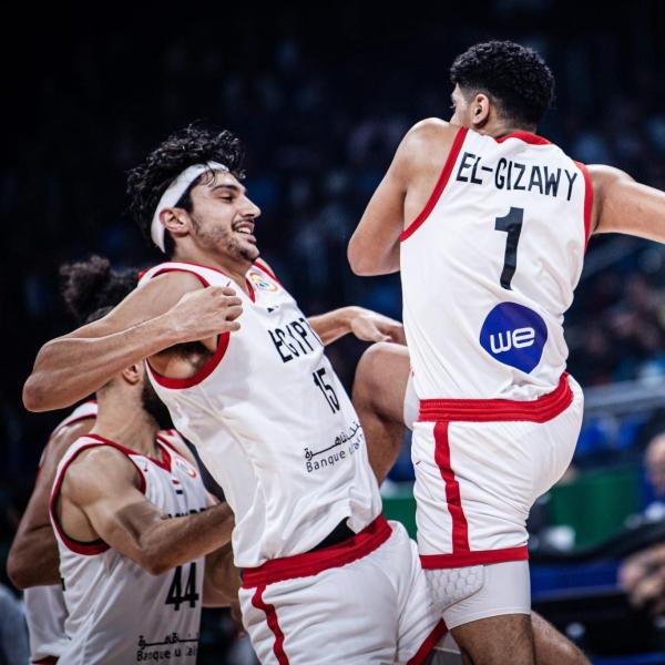 منتخب مصر لكرة السلة يفوز على الأردن في كأس العالم