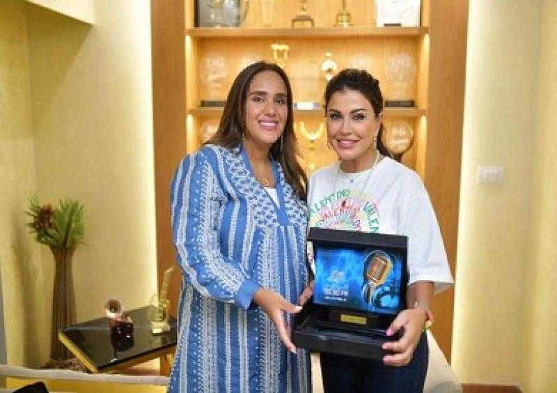 تكريم جومانا مراد في برنامج الراديو بيضحك مع فاطمة مصطفى