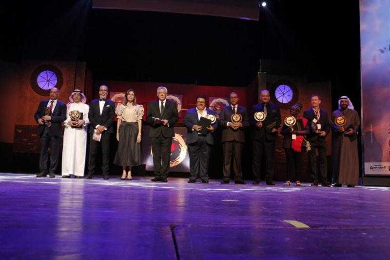 وزيرة الثقافة تكرم 8 رموز مسرحية عالمية في مهرجان القاهرة للمسرح التجريبي.. صور