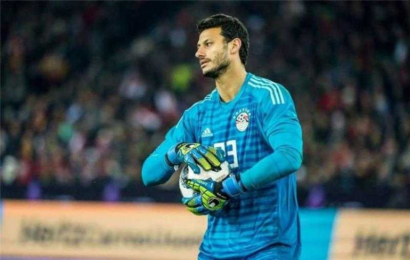 محمد الشناوي يقترب من ارتداء شارة قيادة منتخب مصر أمام إثيوبيا