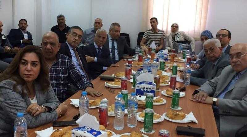 خلال زيارته لمحافظة دمياط.. وزير قطاع الأعمال العام يتفقد أعمال بناء المصانع الجديدة بشركة دمياط للغزل والنسيج