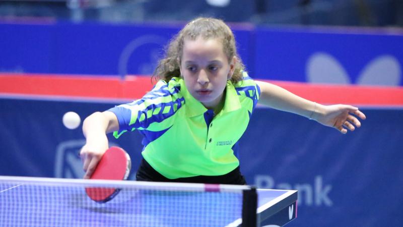 هنا جودة تحتل المركز الثالث في التصنيف العالمي لتنس الطاولة تحت 19 سنة