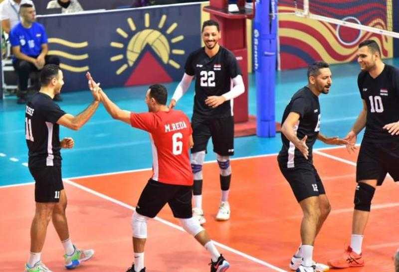 منتخب مصر للطائرة يلتقي نظيره الكيني في دور الـ16 من بطولة إفريقيا
