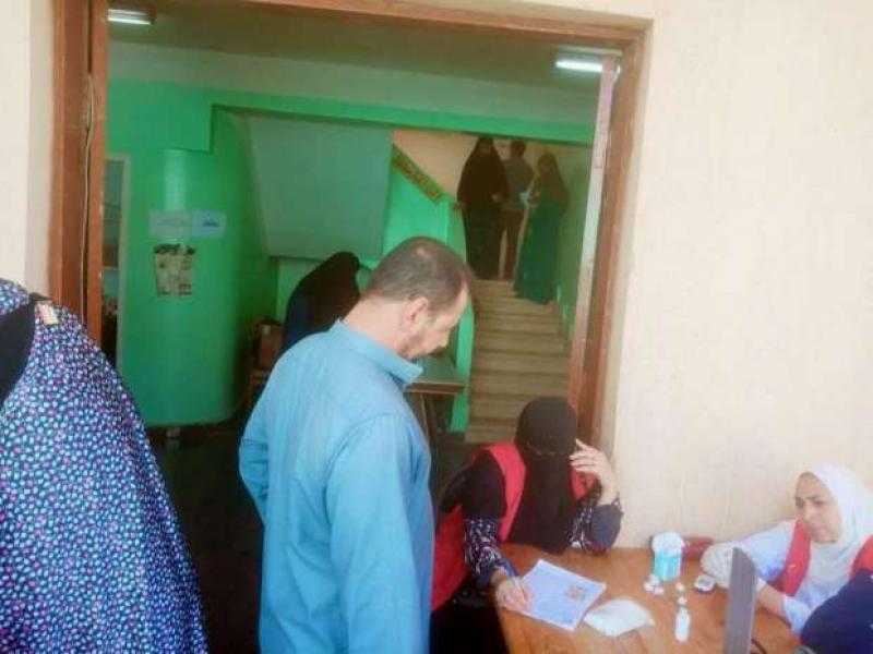 تنظيم قافلة طبية مجانية في مركز شباب صروة بكفر الشيخ