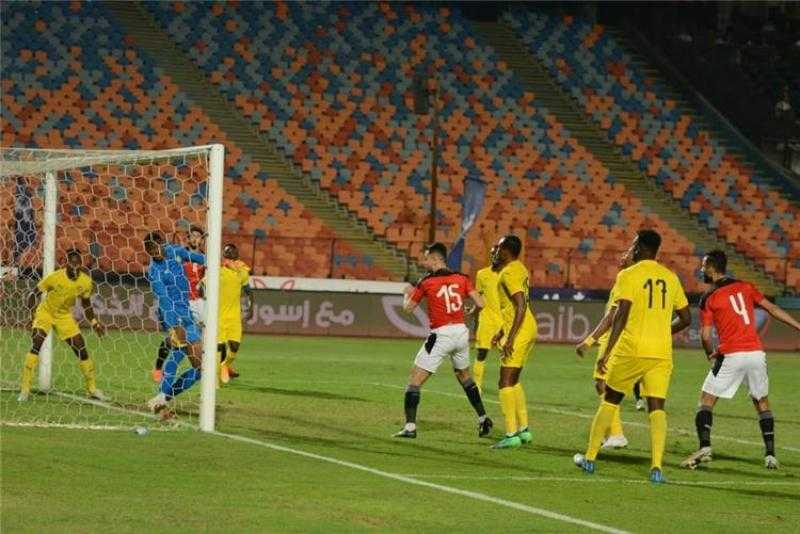 منتخب مصر يتقدم على إثيوبيا في الشوط الأول