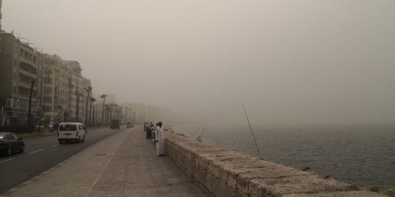 بيان هام من الأرصاد بشأن تأثير العاصفة دانيال على الأسكندرية