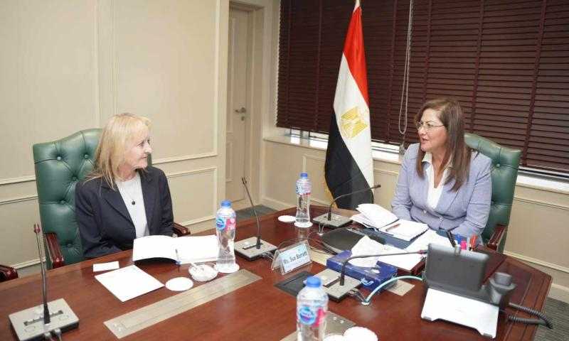 وزيرة التخطيط تبحث سبل التعاون مع البنك الأوروبي لإعادة الإعمار والتنمية
