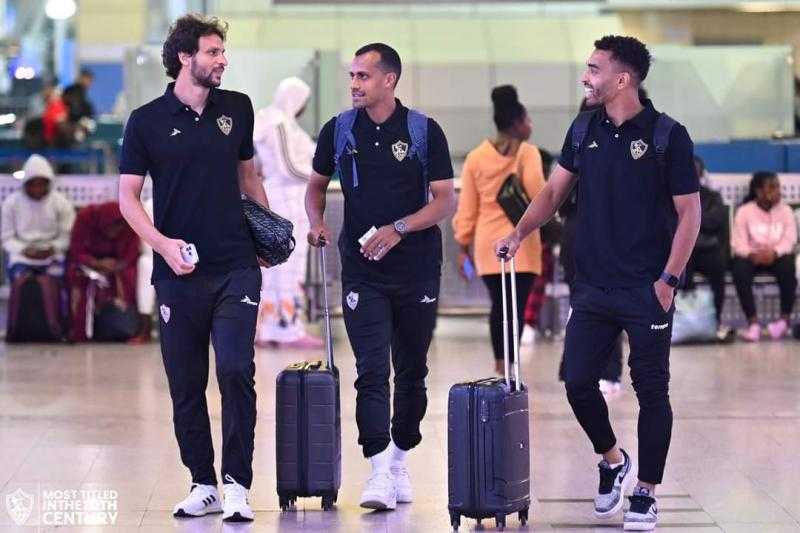 بعثة الزمالك تتجه إلى تنزانيا لمواجهة أرتا سولار الجيبوتي في الكونفيدرالية