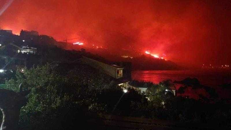 اندلاع حريق هائل بإحدى غابات ولاية بجاية شرق الجزائر