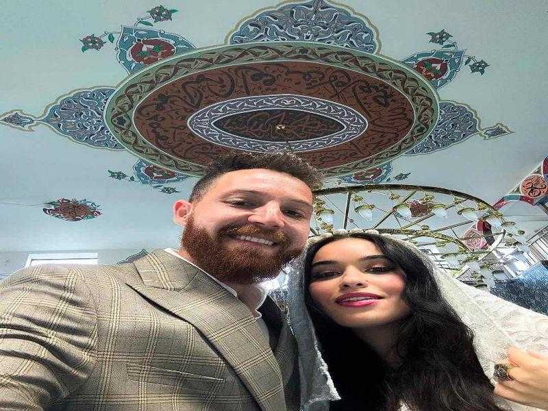 محمود حجازي ينشر لقطات من عقد قرانه.. ويعلق: ”الحمد لله كتبنا الكتاب” | صور