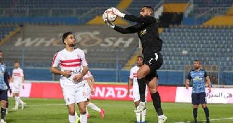 الزمالك يتقدم علي بيراميدز 2-1 بعد مرور 75 دقيقة