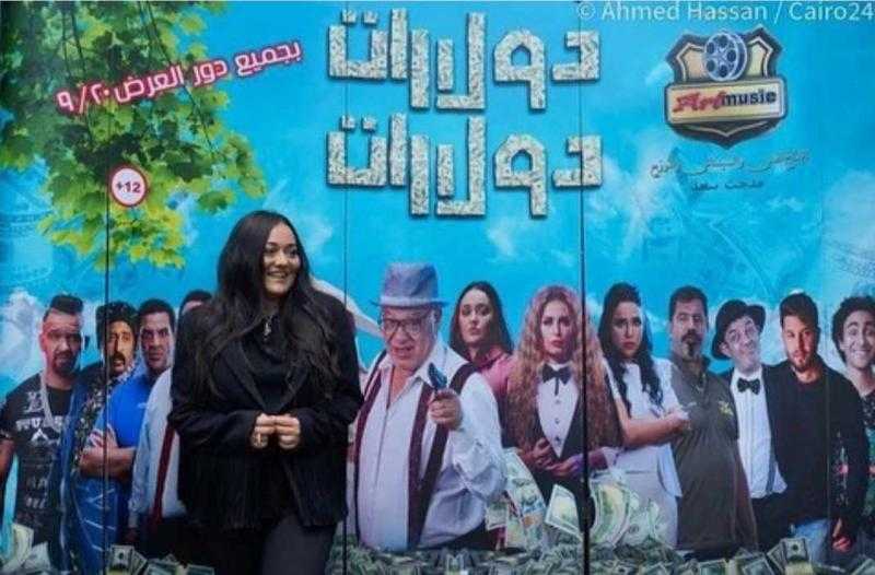 راندا البحيري تروج لفيلمها الجديد ”دولارات دولارات”