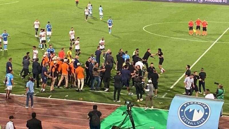 برعاية الشناوي وشيكابالا.. خناقة شوارع بين الزمالك وبيراميدز بعد التعادل المثير