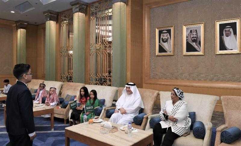 أطفال مصريون يهنئون السعودية باليوم الوطني الـ 93