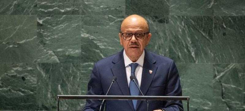 في كلمته أمام الأمم المتحدة.. وزير الخارجية البحريني يشدد على السلام والتعاون الدولي
