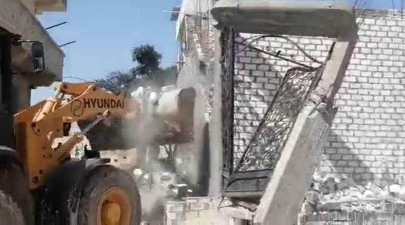 وقف حالات تعد وبناء في مركز سمنود بالغربية