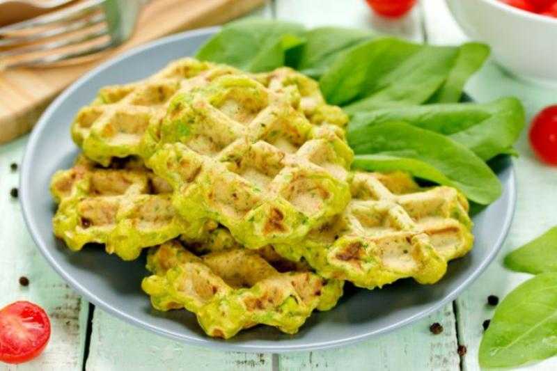 طريقة عمل وافل البروكلى