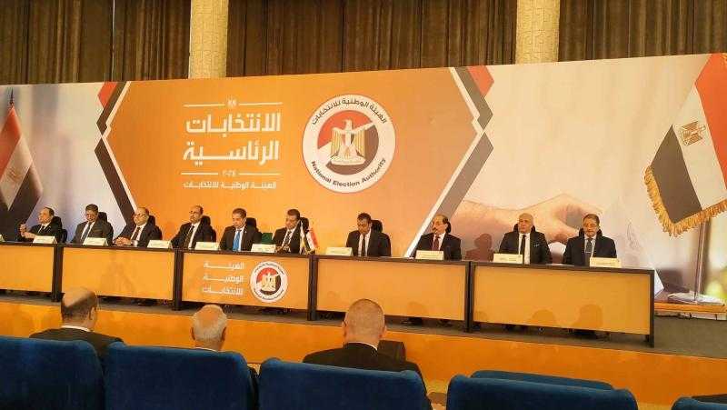 ”الوطنية للانتخابات”: جميع الإجراءات الانتخابية الخاصة بانتخابات الرئاسة ستنتهي بحد أقصى 17 يناير 2024