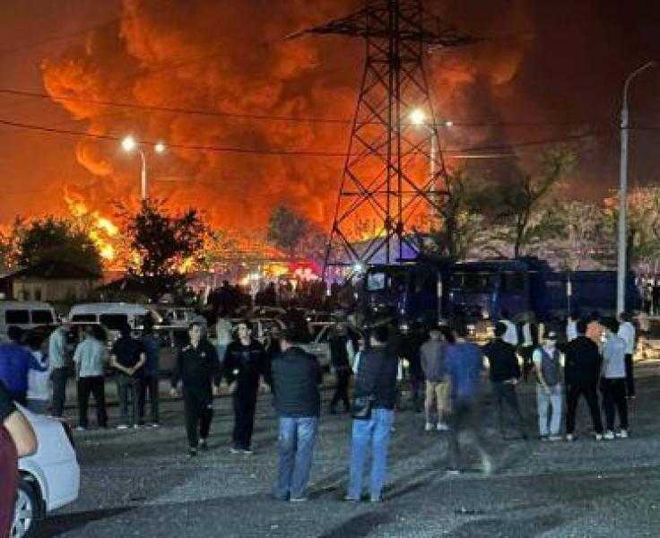 وقوع انفجار قوي قرب مطار طشقند بأوزبكستان