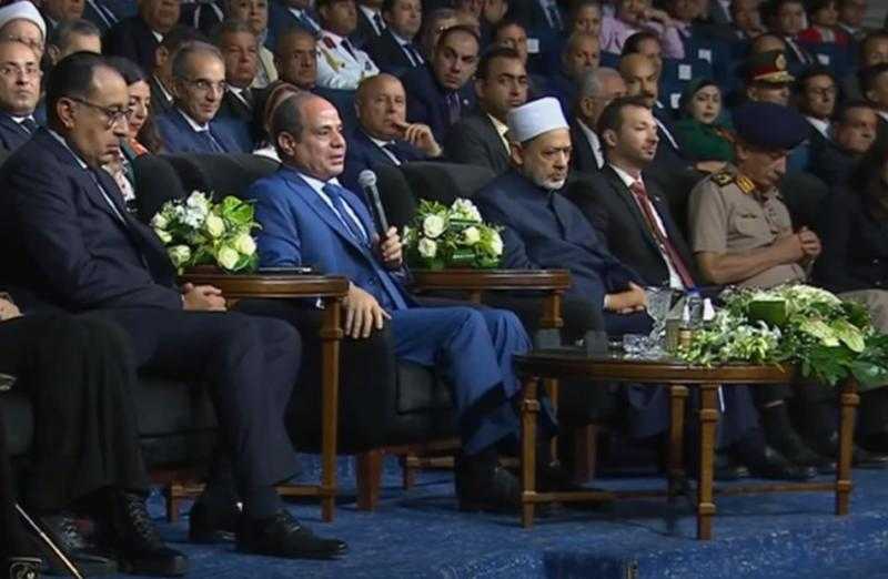 الرئيس السيسي بمؤتمر «حكاية وطن»: هذا ما تم إنجازه.. ولديكم فرصة للتغيير في الانتخابات القادمة
