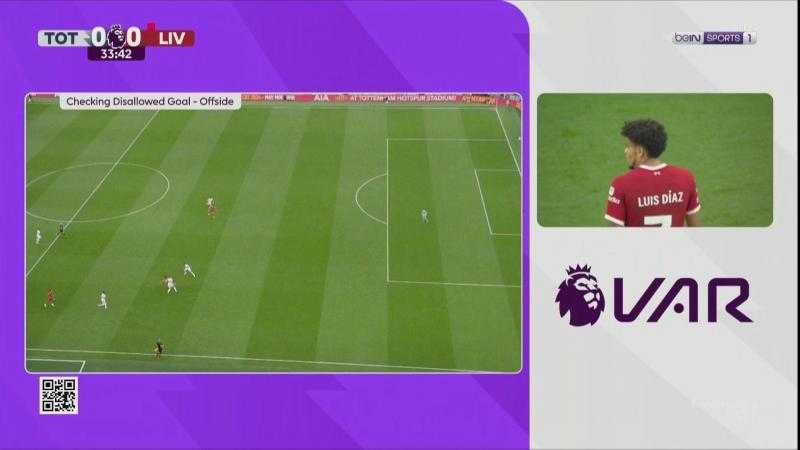 رابطة الحكام في إنجلترا تعترف بخطأ إلغاء هدف ليفربول في مرمى توتنهام