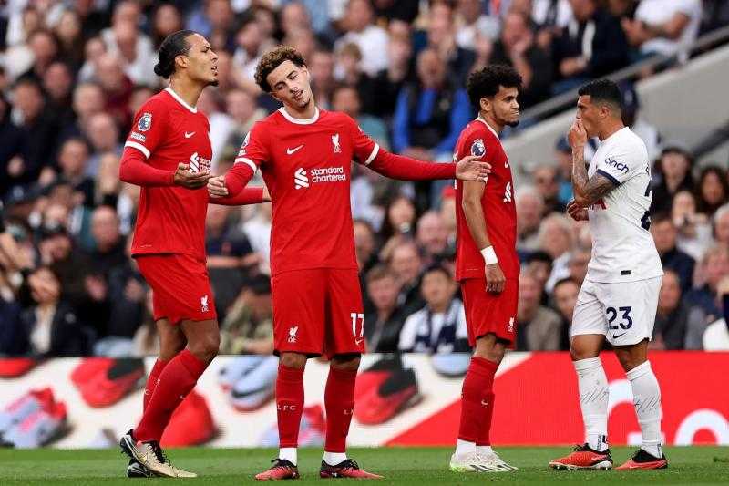 الاتحاد الإنجليزي يغرم ليفربول 25 ألف إسترليني بعد قمة توتنهام