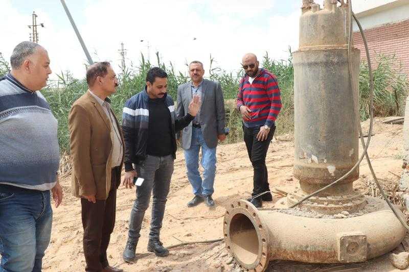 رئيس «مياه أسيوط» يتفقد مشروع محطة معالجة القوصية تمهيدا لاستلامها