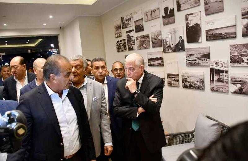 محافظ جنوب سيناء يفتتح مبنى البيت الأبيض الذي عقدت به اجتماعات اتفاقية السلام بشرم الشيخ