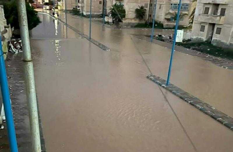 سيول بوادي الرمل والخروبة والكيلو 4 بمطروح.. والمحافظ: لا إصابات