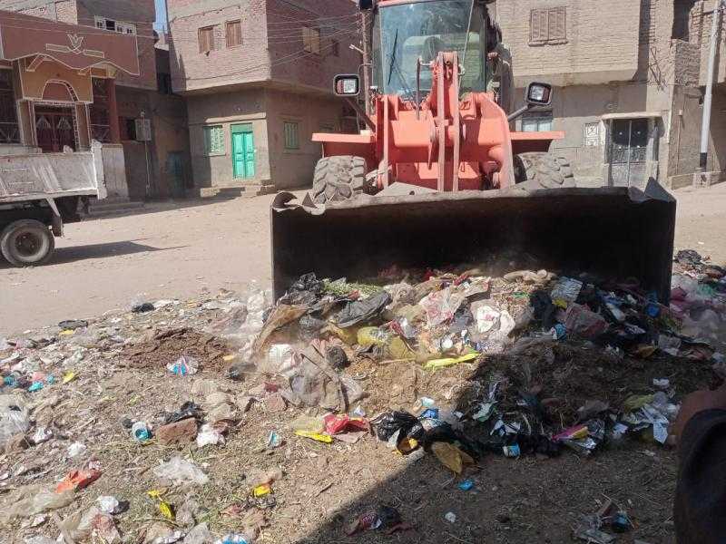 إزالة 3405 أطنان قمامة من مراكز وأحياء الغربية