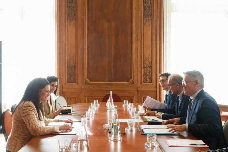 وزيرة التعاون الدولي تبحث مع الأمين العام لمنظمة التعاون الاقتصادي والتنمية OECD مجالات التعاون المشترك