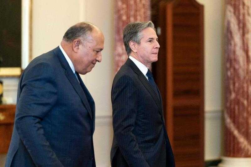 شكري يؤكد لنظيره الأمريكي ضرورة إيجاد حل شامل وعادل للقضية الفلسطينية
