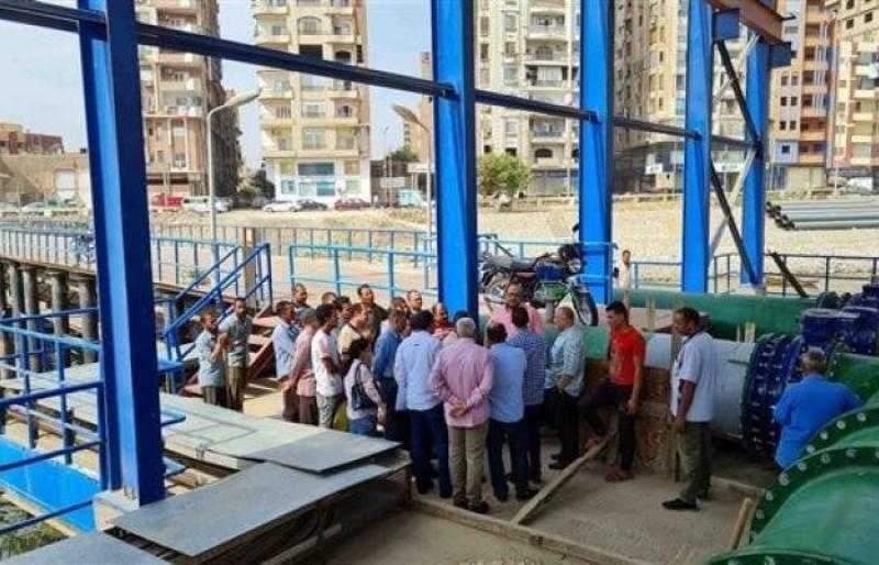 رئيس مياه سوهاج يتفقد توسعات محطة غرب ومشروعات المعالجة الثلاثية