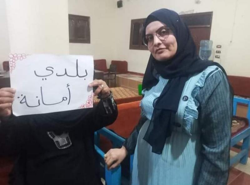 ”القومي للمرأة” يطرق الأبواب بحملة ”بلدي أمانة” في مرسى مطروح