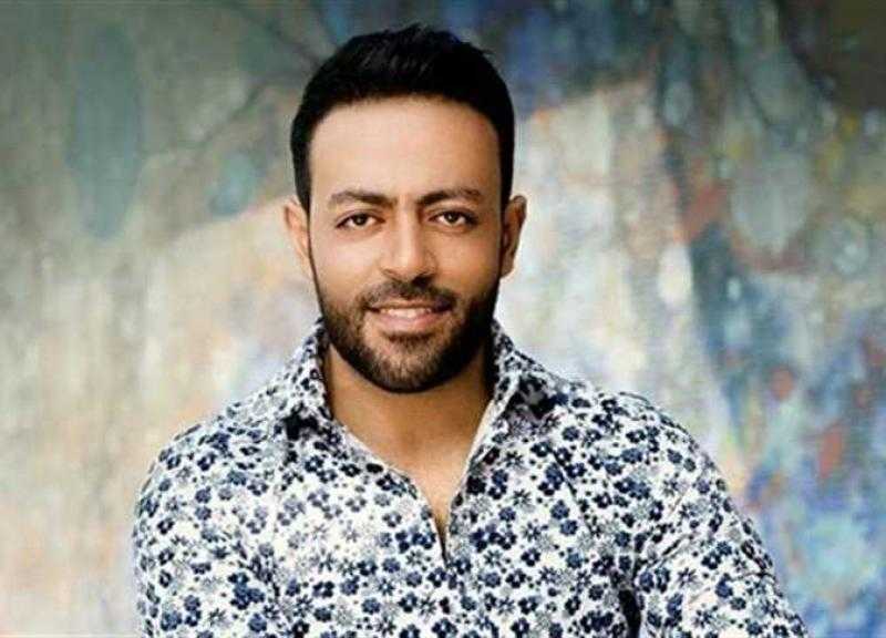 أول ظهور لتامرعاشور وزوجته بعد زفافهما| صور