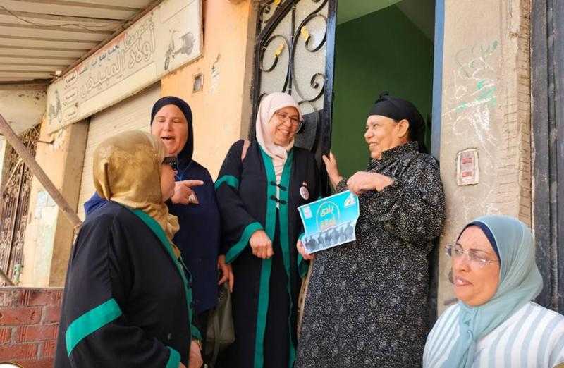 القومي للمرأة يُواصل حملات طرق الأبواب ”بلدي أمانة” في 4 محافظات