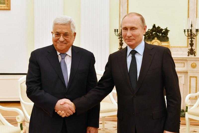 الرئيس الفلسطيني يعرب لبوتين عن تقديره لمواقف روسيا الداعمة للسلام العادل في الشرق الأوسط