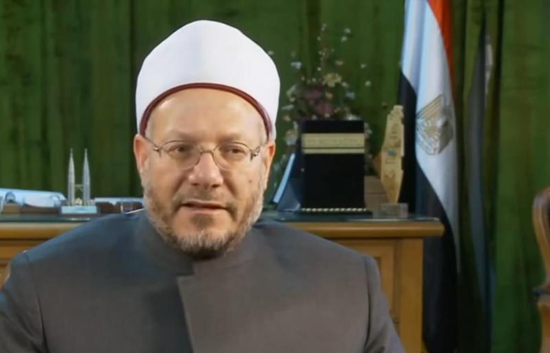 مفتي الجمهورية يدين قصف مستشفى المعمداني في غزة