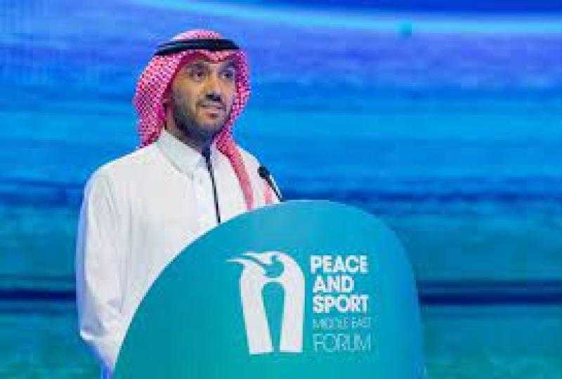 وزير الرياضة السعودي يفتتح منتدى ”الشرق الأوسط للرياضة والسلام” بالرياض
