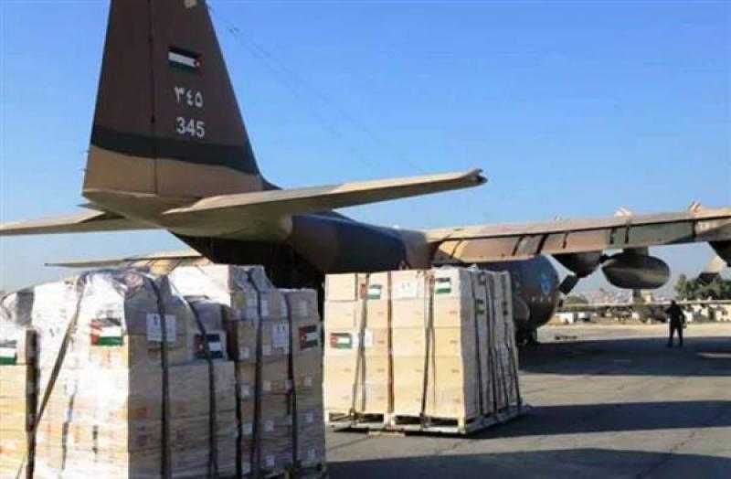 مطار العريش يستقبل طائرة مساعدات أردنية على متنها مستلزمات طبية لأهل غزة