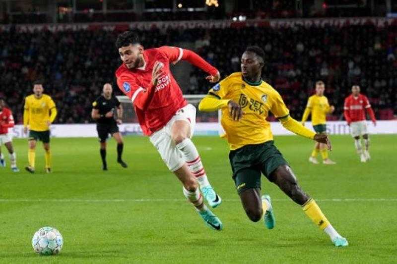 أيندهوفن يفوز على فورتانا سيتارد ويعزز صدارته للدوري الهولندي