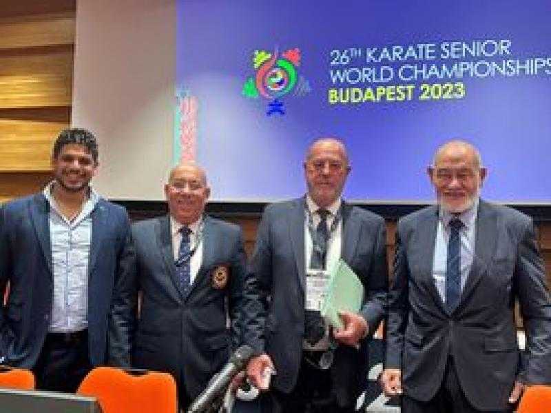 رسميا.. مصر تستضيف بطولة العالم للكاراتيه 2025