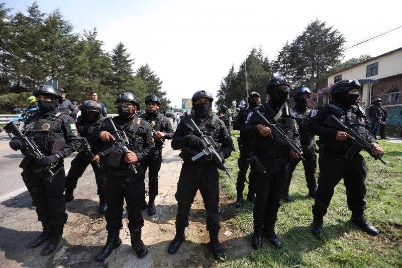 مقتل 13 ضابط شرطة على الأقل في هجوم مسلح جنوبي المكسيك