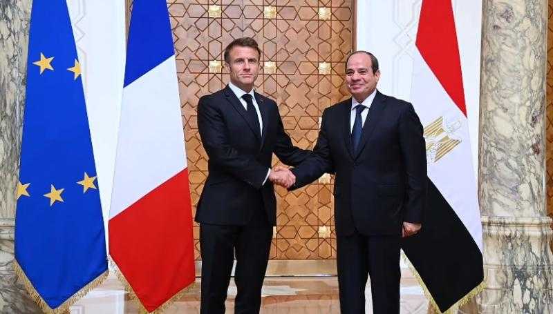 القاهرة الإخبارية: الرئيس السيسي يستقبل نظيره الفرنسي في قصر الاتحادية