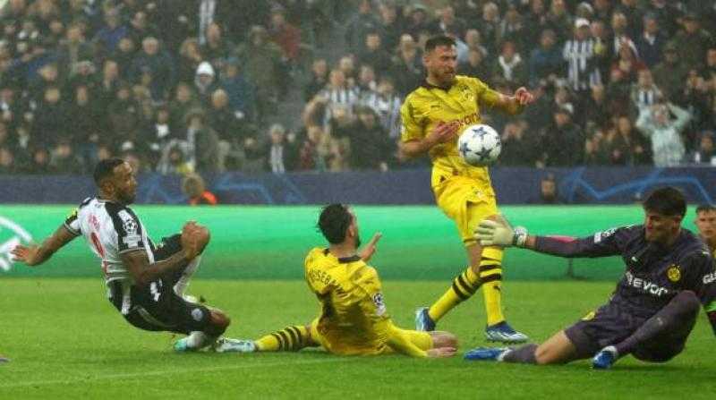 دورتموند يقهر نيوكاسل وينعش آماله في التأهل لدور الـ16 بدوري الأبطال