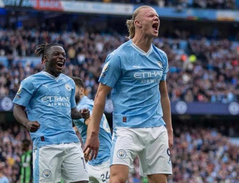 هالاند يقود مانشستر سيتي للفوز على يونج بويز بدوري الأبطال