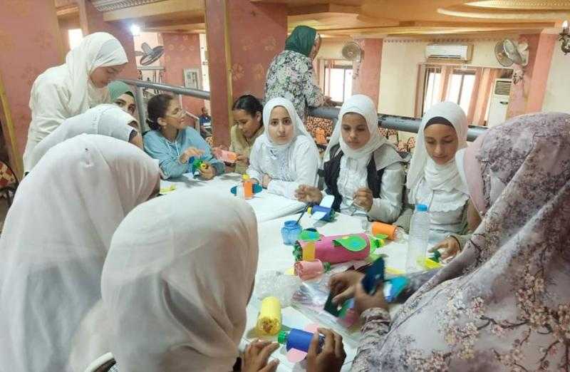 قافلة المركز القومي لثقافة الطفل تزور كفر الشيخ لتقديم الورش الفنية