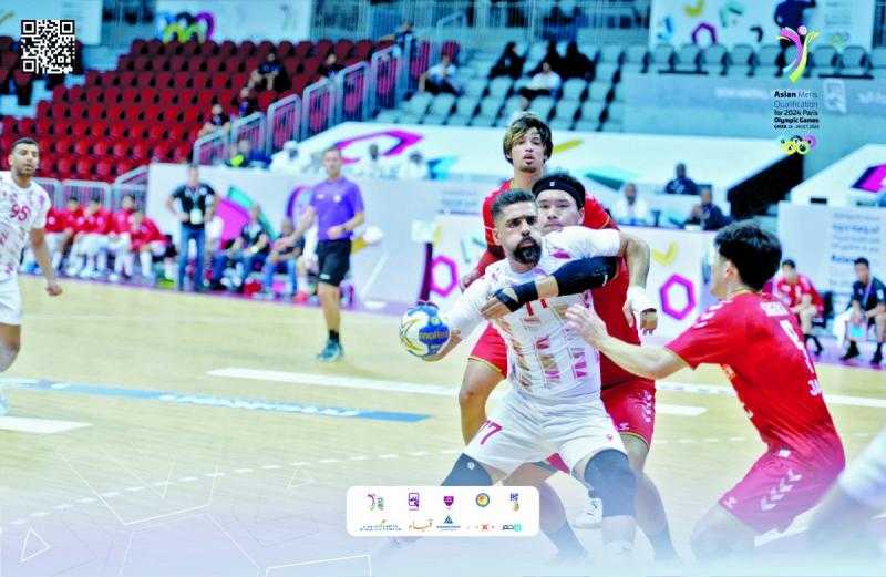 اليابان تهزم البحرين في كرة اليد وتخطف بطاقة التأهل لأولمبياد باريس