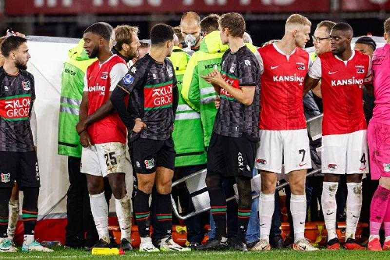 إلغاء مباراة نيميجن وألكمار بعد سقوط مقلق لباس دوست