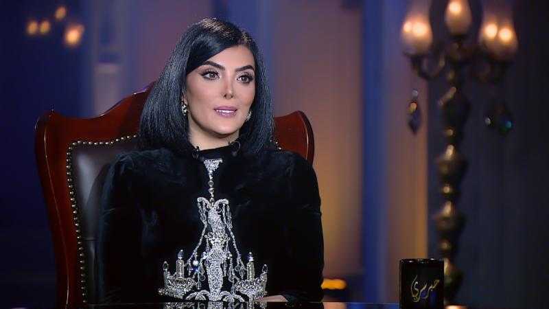 حورية فرغلي بالعلم الفلسطيني في أحدث ظهور لها دعمًا لأشقائنا في غزة